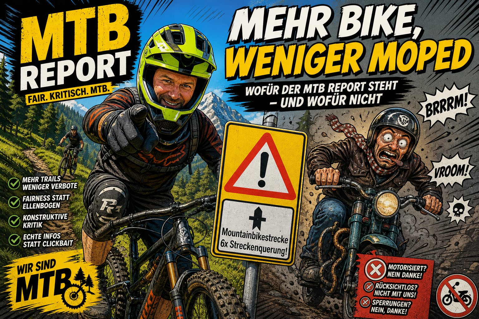 Mehr Bike weniger Moped, Systemgewicht MTB, zulässiges Gesamtgewicht Fahrrad, MTB für schwere Fahrer, E MTB Tuning, Trail Etikette