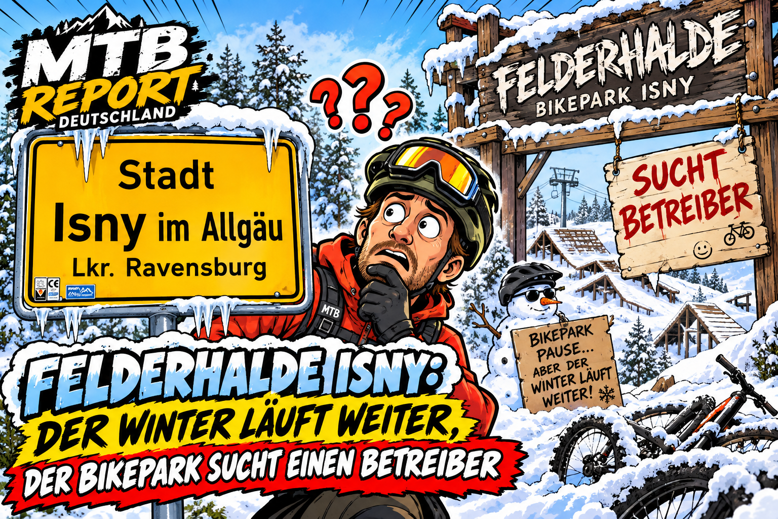 Bikepark Isny, Max Wild Arena, Felderhalde Isny, Bikepark Allgäu, Isny im Allgäu, Bikepark Betreiber gesucht