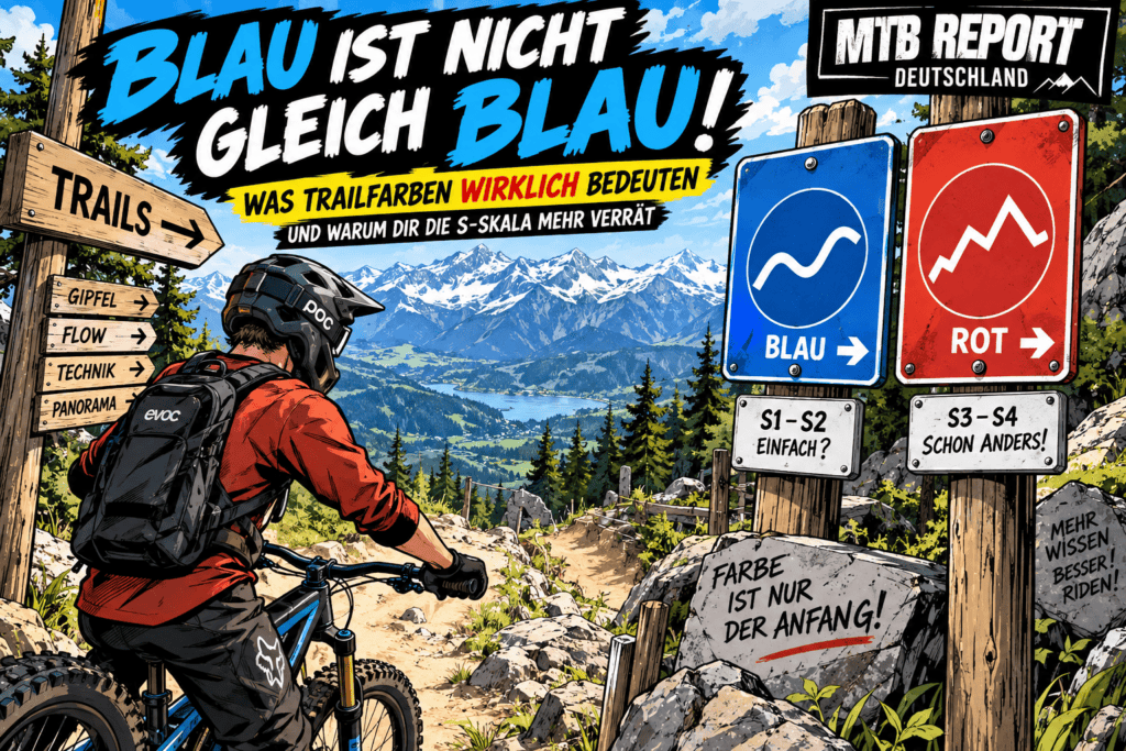 Blau ist nicht gleich Blau Was Trailfarben wirklich bedeuten und warum dir die S Skala mehr verrät