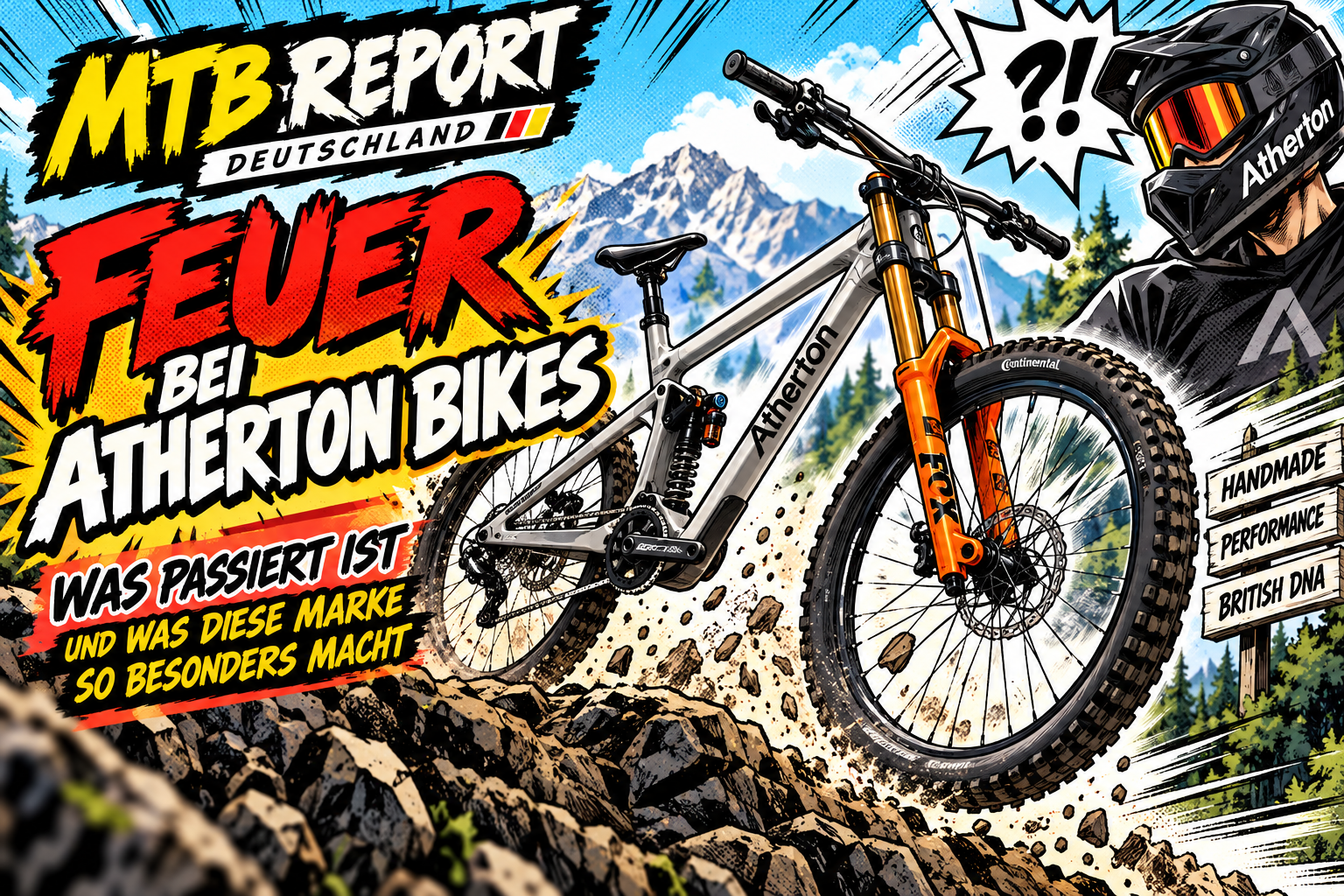 Feuer bei Atherton Bikes Was passiert ist und was diese Marke so besonders macht