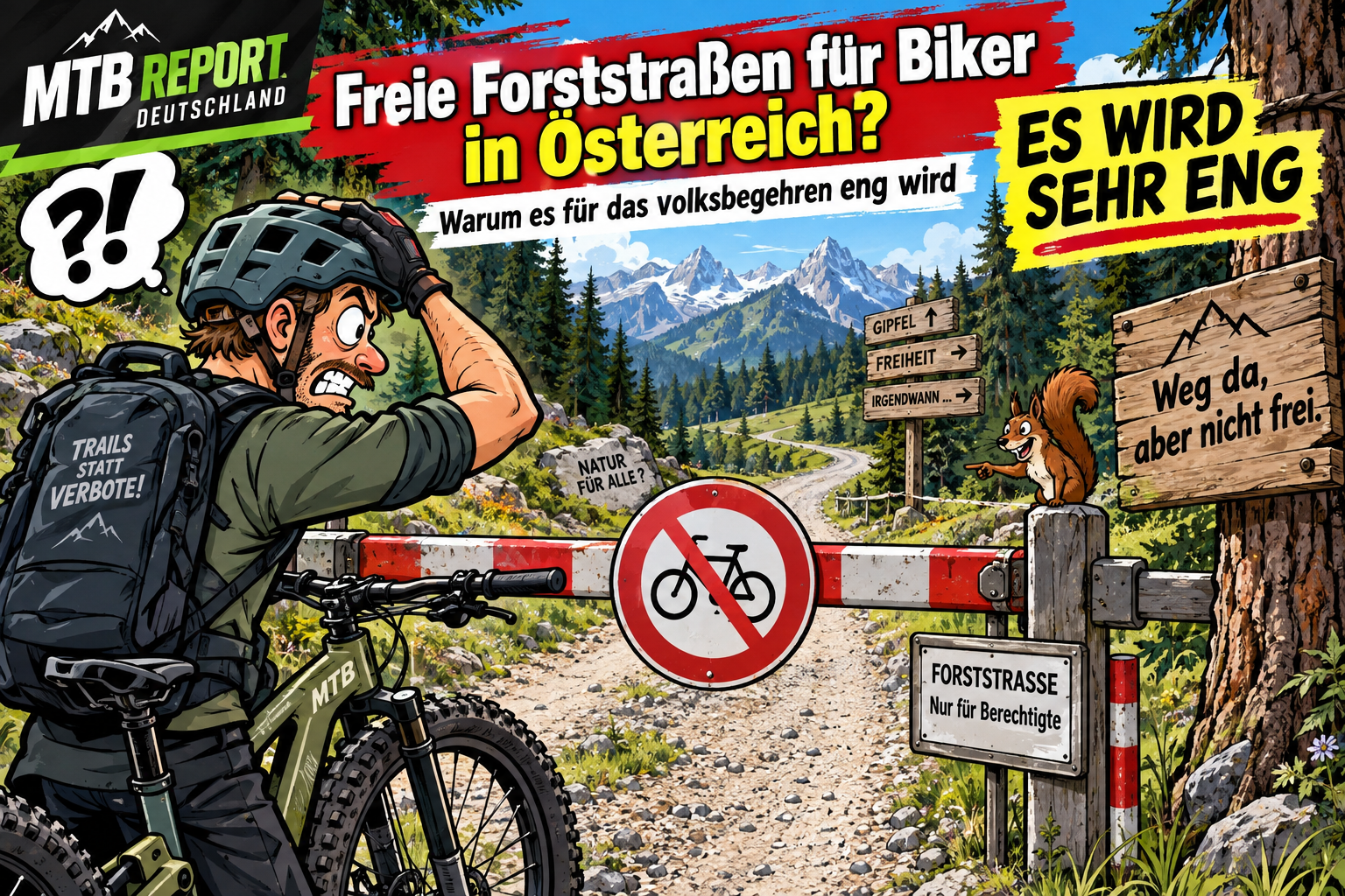 Volksbegehren Österreich Mountainbike, Mountainbiken Österreich, Forststraße Österreich, Mountainbike Urlaub Österreich